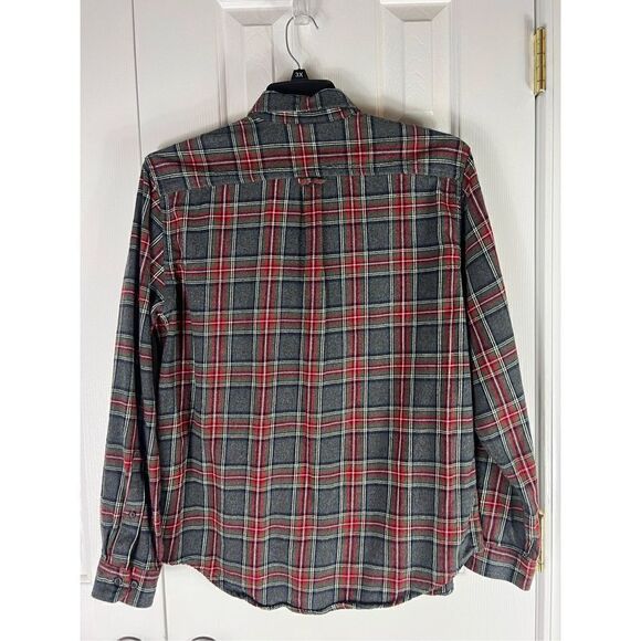 Eddie Bauer Mens Button Up Plaid Shirt Size L - Picture 4 of 4